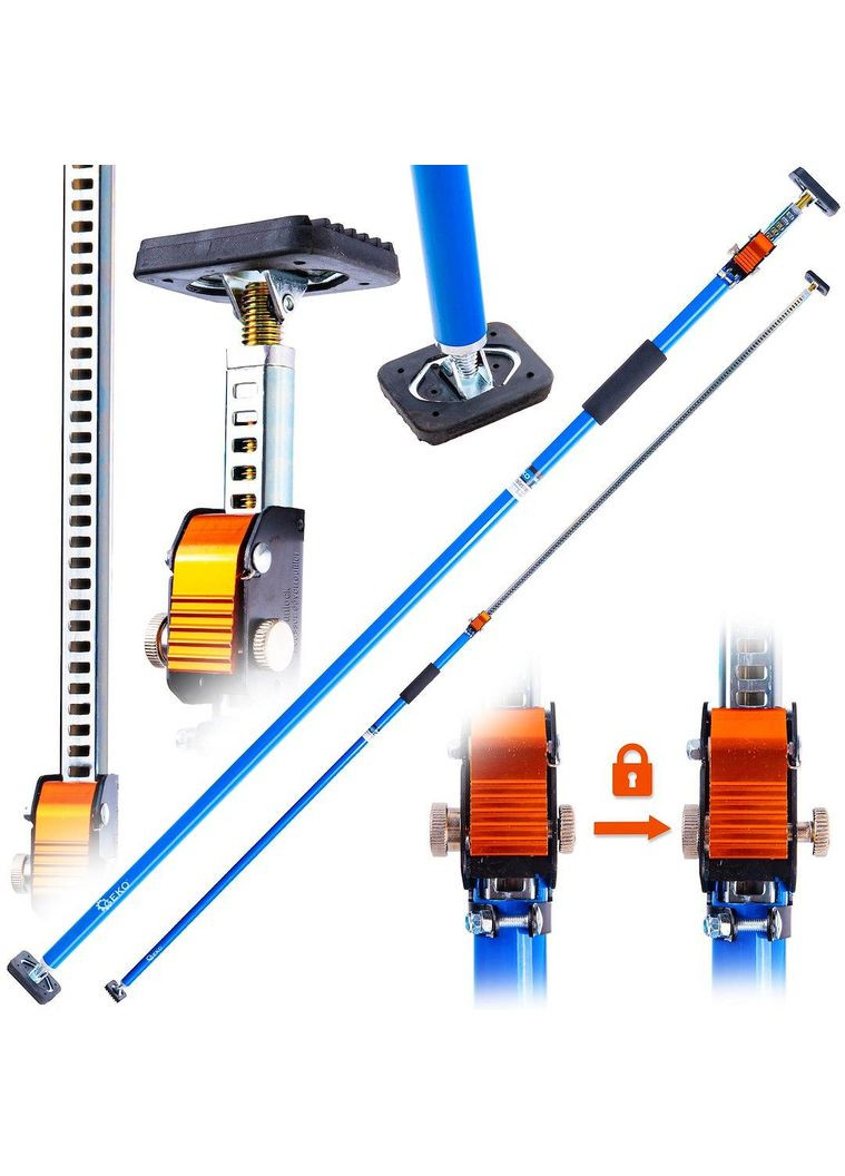 Телескопічна опора " " на 60 кг 1.60-2.90 м Geko (365751120)