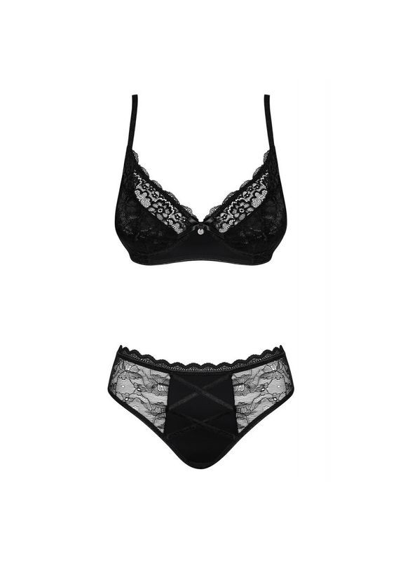 Чорний демісезонний комплект laurise komplet s/m Obsessive