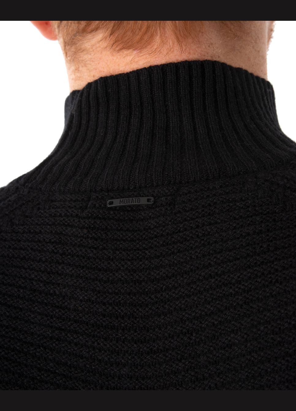 Чорний светр чоловічий Antony Morato
