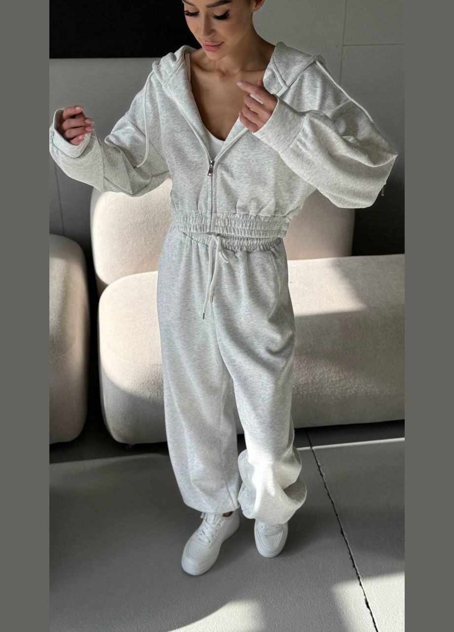 Оверсайз костюм из двунити – комфорт и стиль в ежедневном образе queensleep_7km 2351 (340112073)