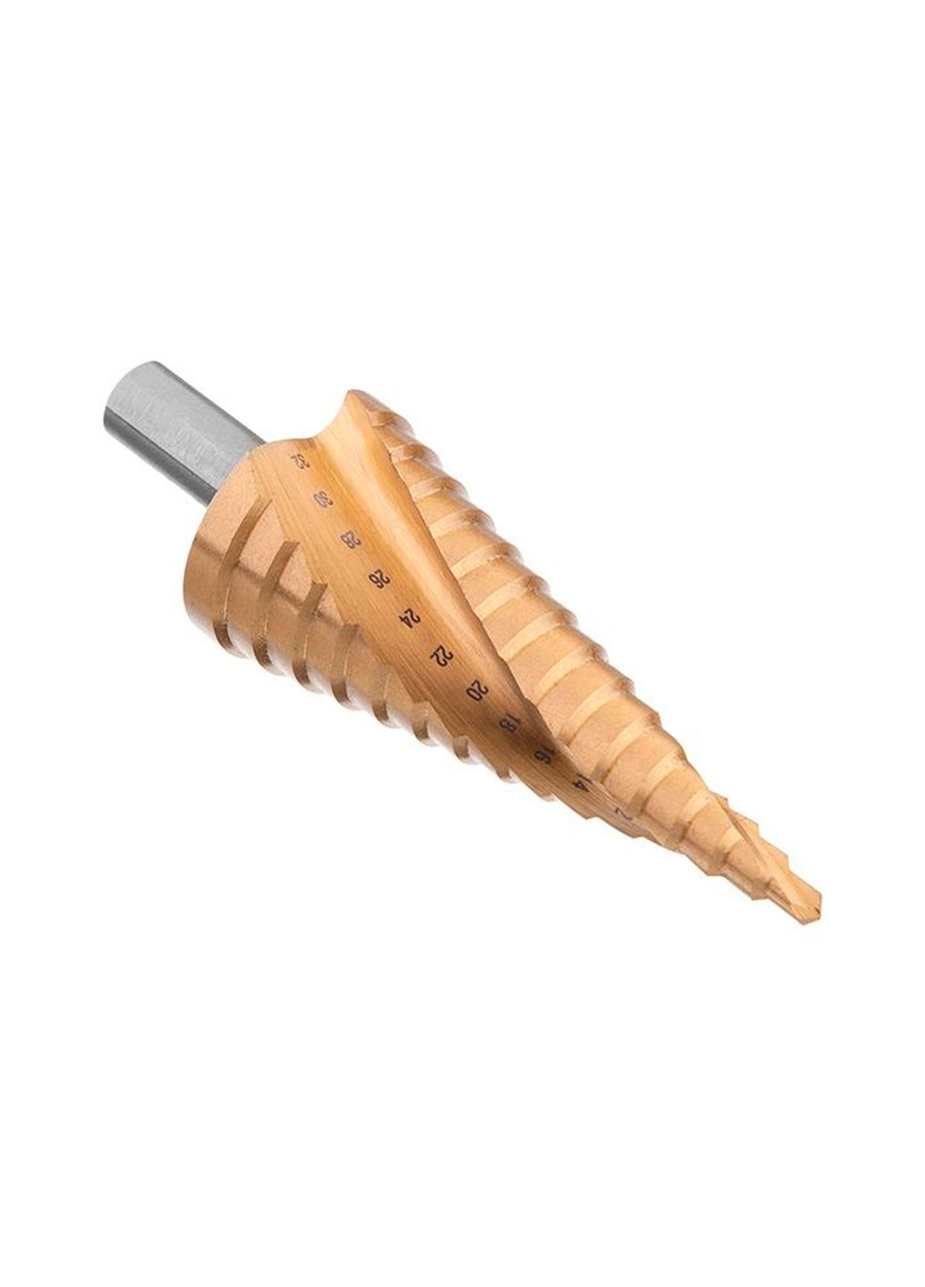 Свердло ступеневе HSS 4-32 мм для металу для делікатного свердління Intertool (335400397)