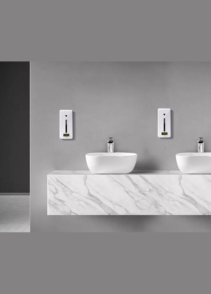 Дозатор сенсорный для антисептика со встроенным термометром 1L KW268A (KW268A-1) No Brand (347590430)