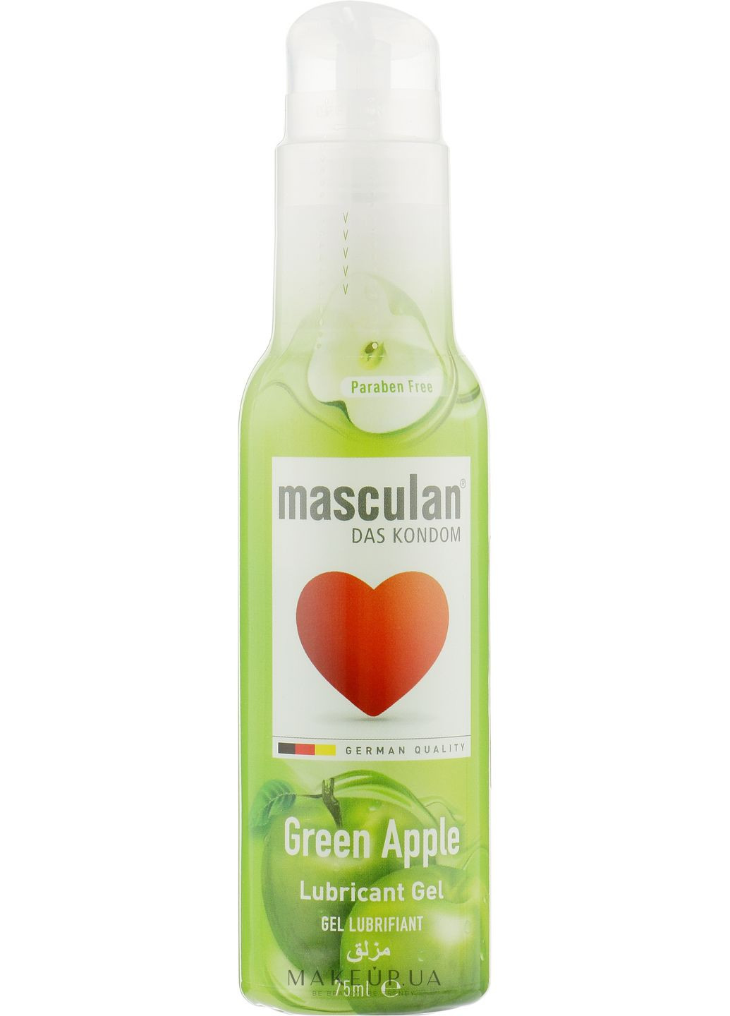 Интимный гель-смазка "Зеленое яблоко" 75ml (991571-31024240) Masculan (368662410)