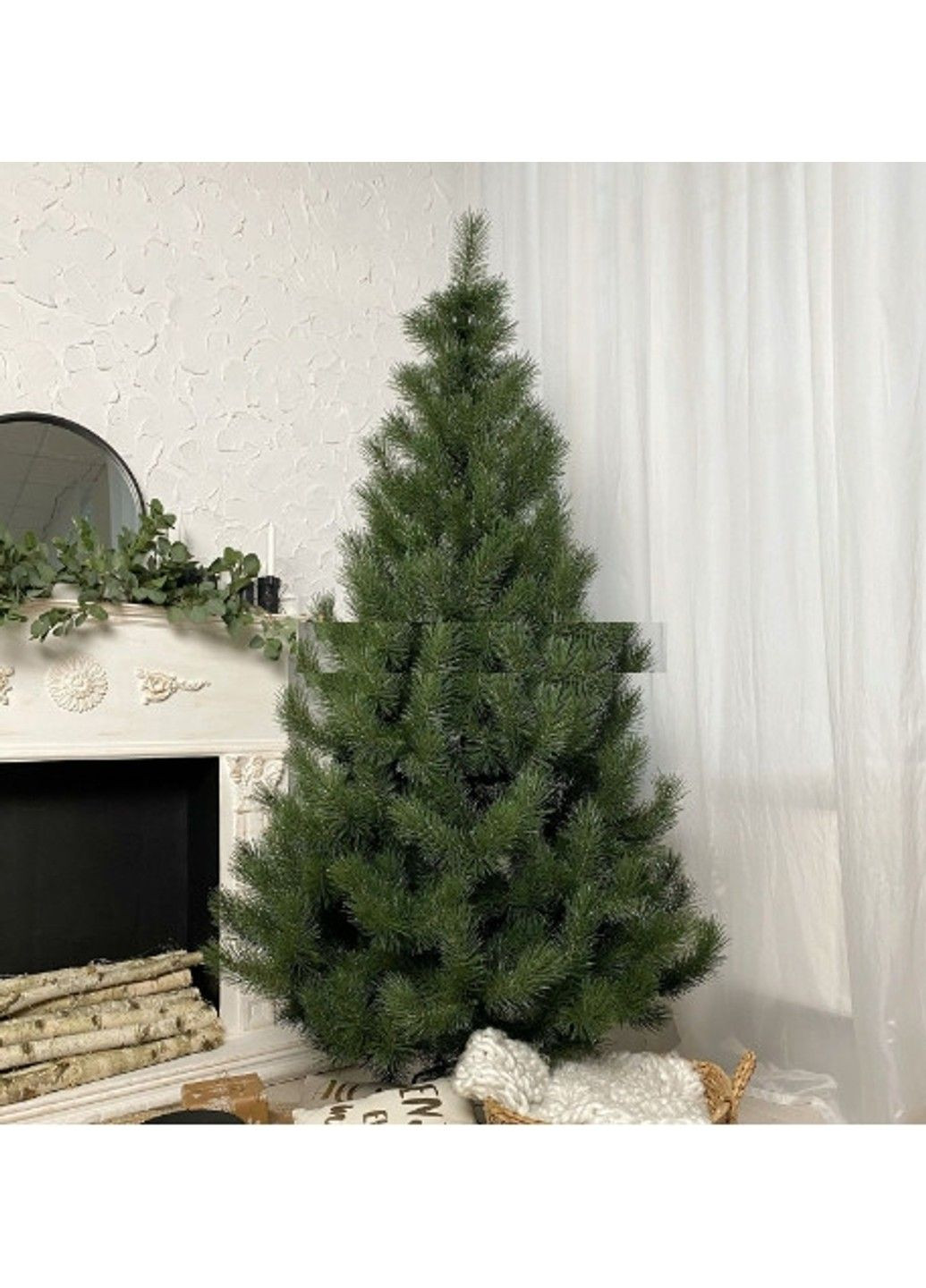 Искусственная литая сосна Скандинавская (Зеленая) 1.50м No Brand (332634437)