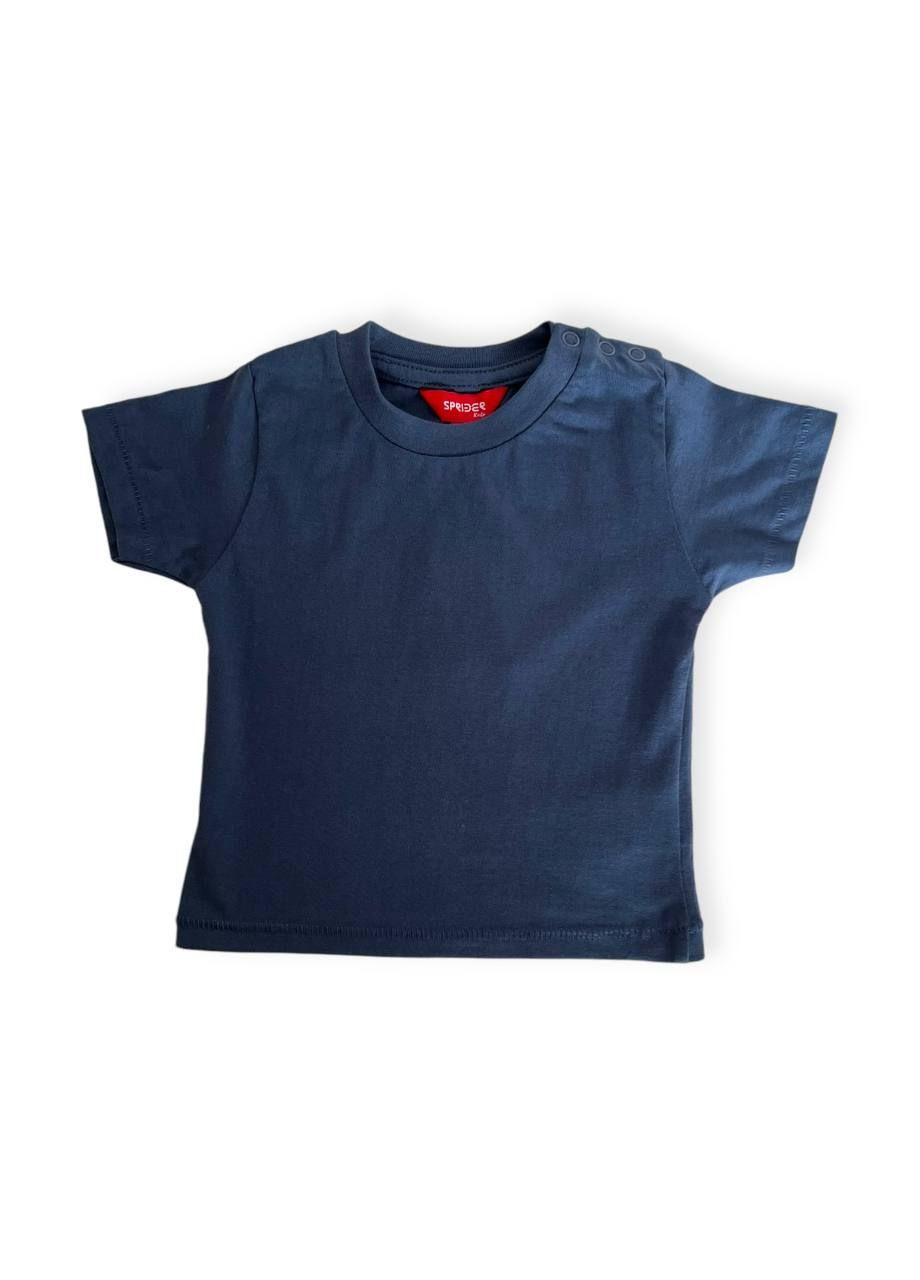 Темно-синяя демисезонная футболка красный Sprider