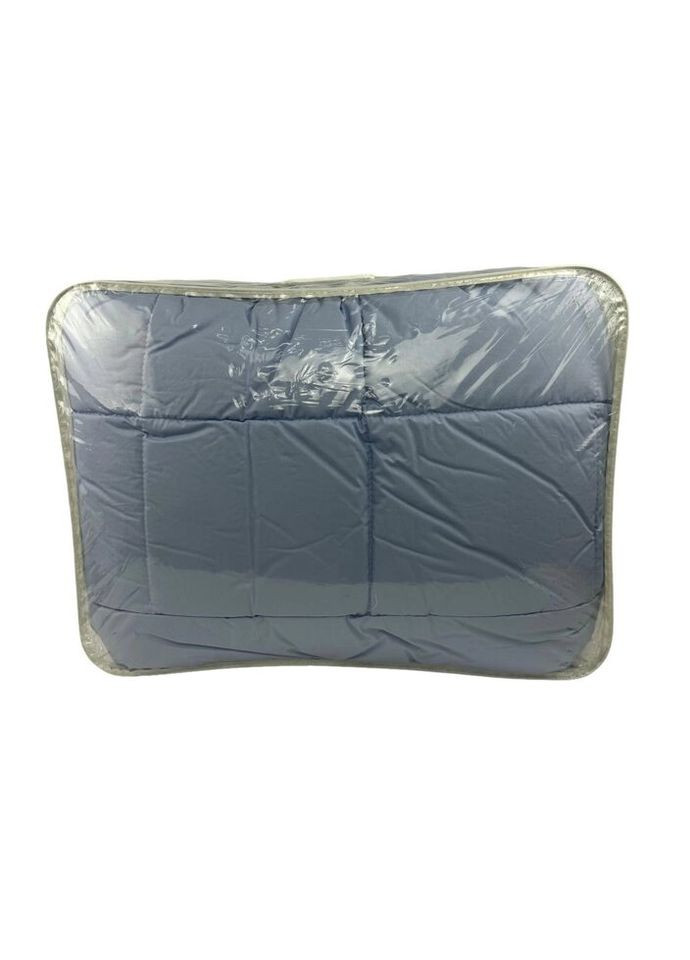 Ковдра євро закрита Лебединий пух 20324 195х215 см синє Arda (335585916)