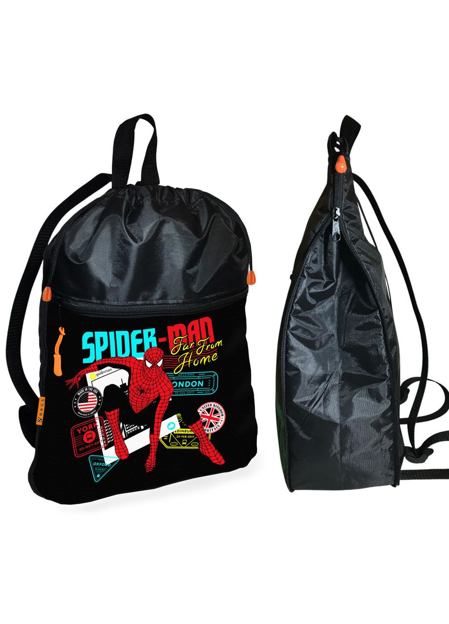 Рюкзак-мішок для школи Людина-павук «Spider-Man» дитяча сумка для взуття та спортивного одягу (1739) No Brand (325814838)