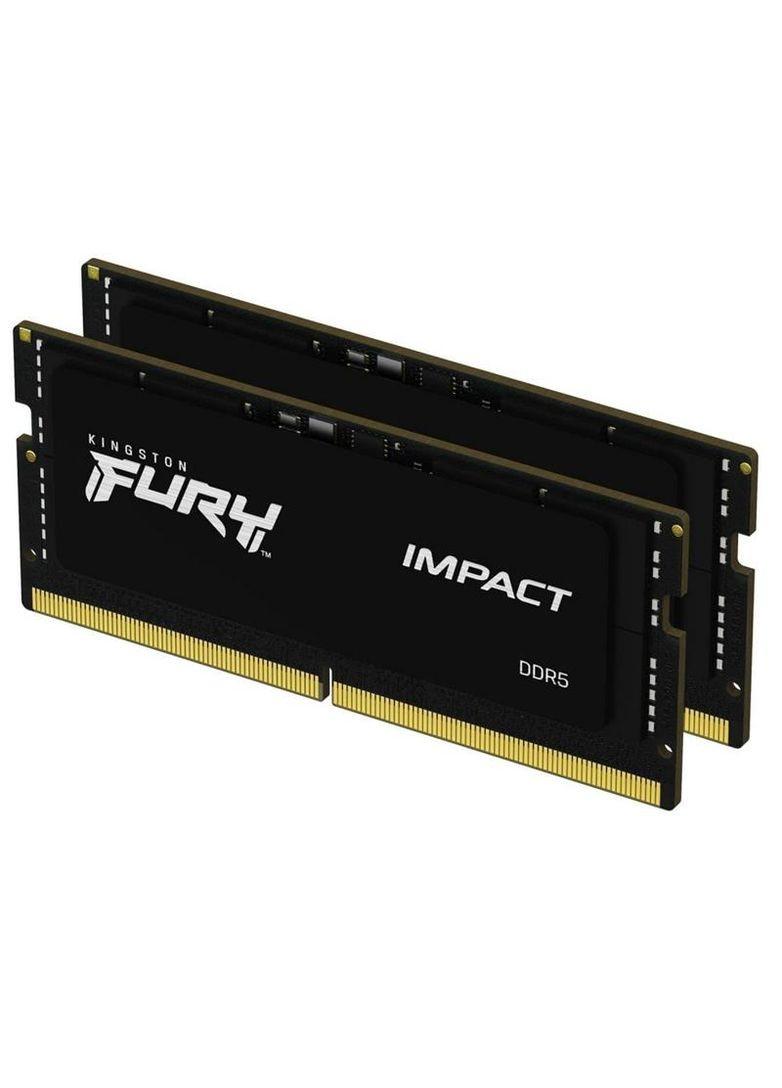 Модуль памяти SO-DIMM 2x8GB/4800 DDR5 Fury Impact (KF548S38IBK2-16) Kingston (351559486)