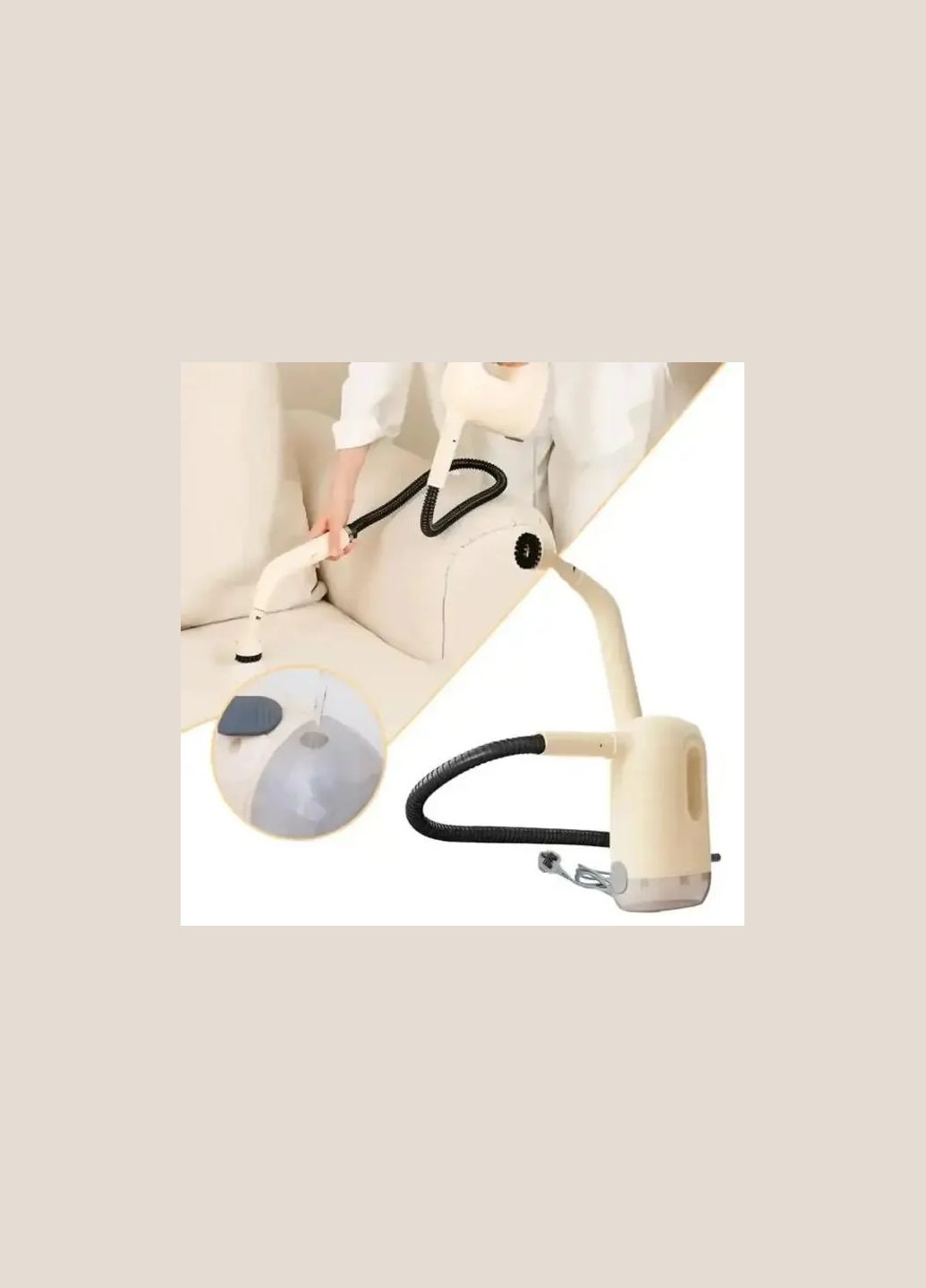 Пароочиститель 1200Вт + 5 насадок, 250мл, от сети / Парогенератор для сборки / Паровой очиститель Gemac (370976973)