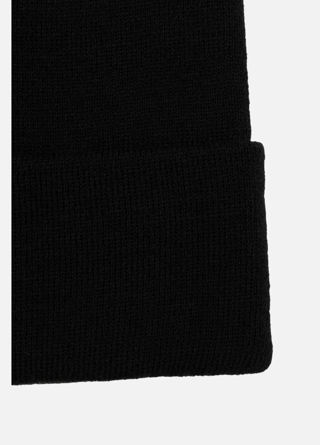 Комплект шапка + шарф для дівчинки колір чорний CB-00262982 Yuki (319084187)