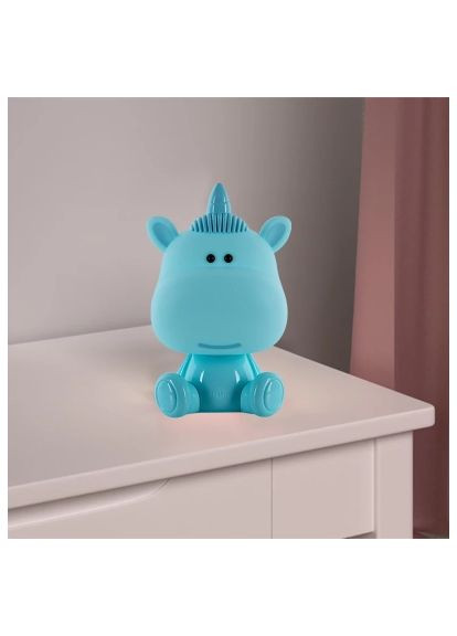 Нічник (K24-491-1-3) Kite Світильник LED з акумулятором Unicorn, блакитний (368562749)
