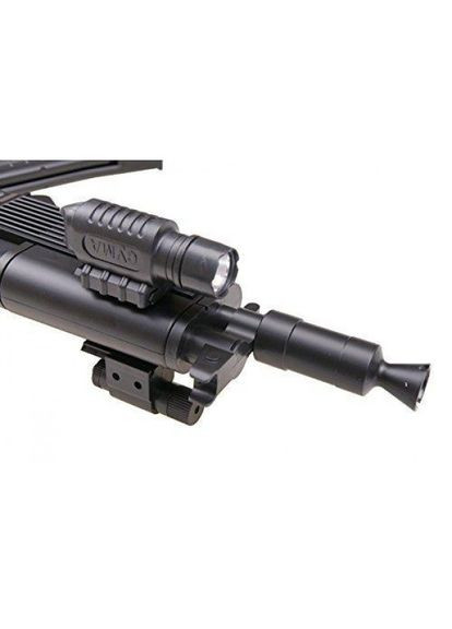 Страйкбольный автомат Калашникова АКСУ-47 P47A с лазером и фонарем на пластиковых шариках 6мм. CYMA (354823845)