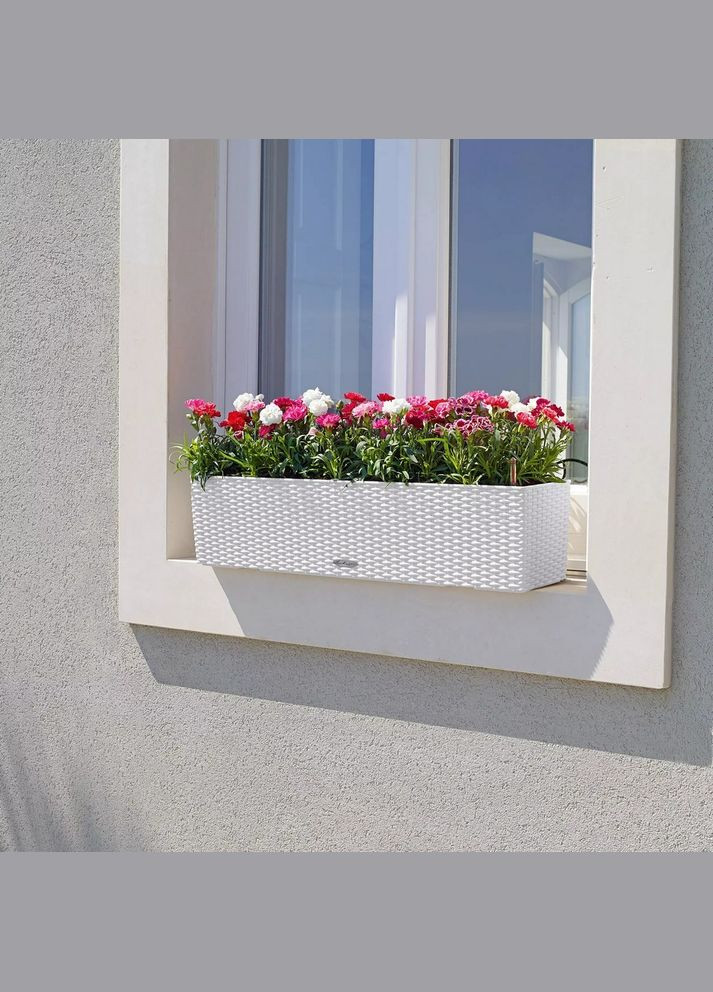 Розумний вазон Balconera Cottage 80 12 л світло-сірий 15457 Lechuza (316620863)