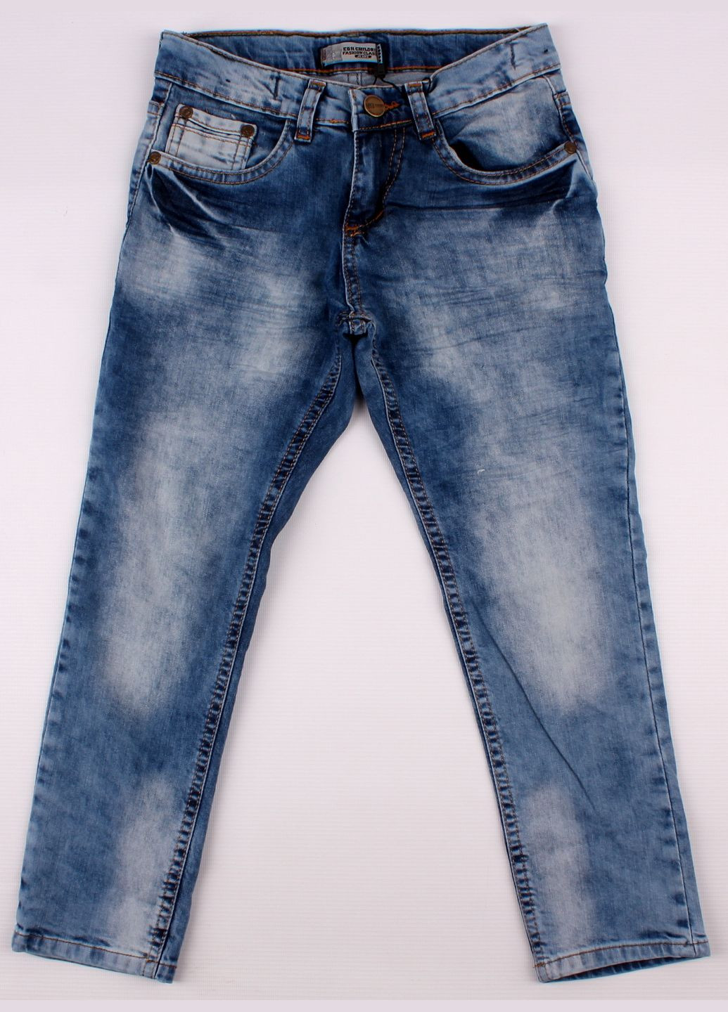 Голубые демисезонные брюки Breeze