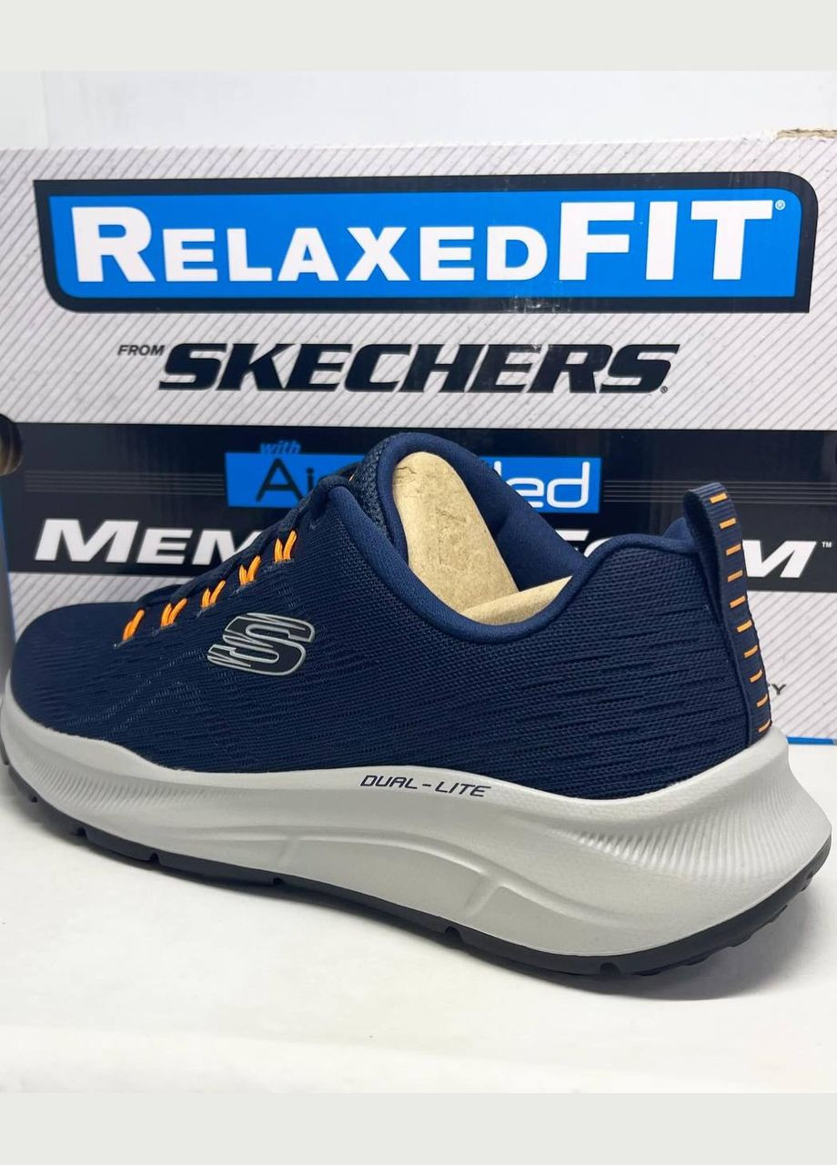 Синій кросівки чоловічі Skechers RELAXED FIT EQUALIZER