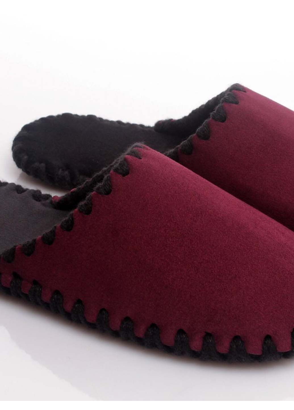 Сливовые домашние тапочки Family Story