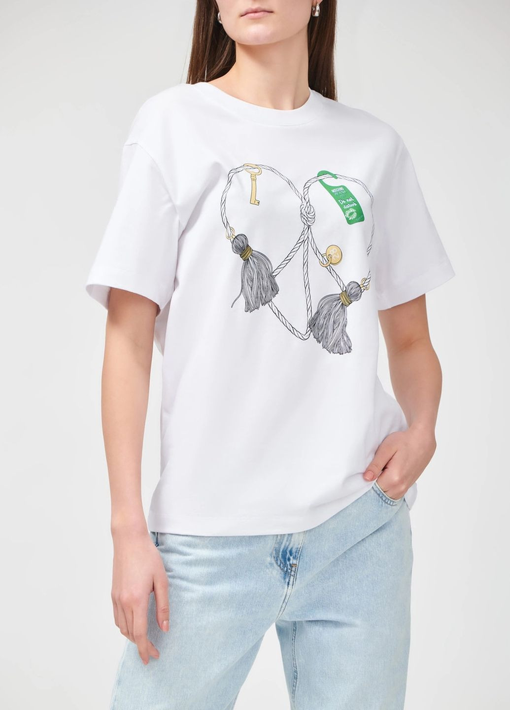 Футболка Moschino Jeans - (322219895)