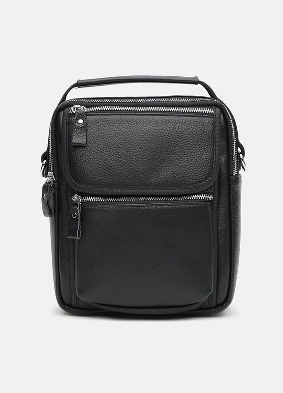 Чоловіча шкіряна сумка K18209bl-black Keizer (311553222)