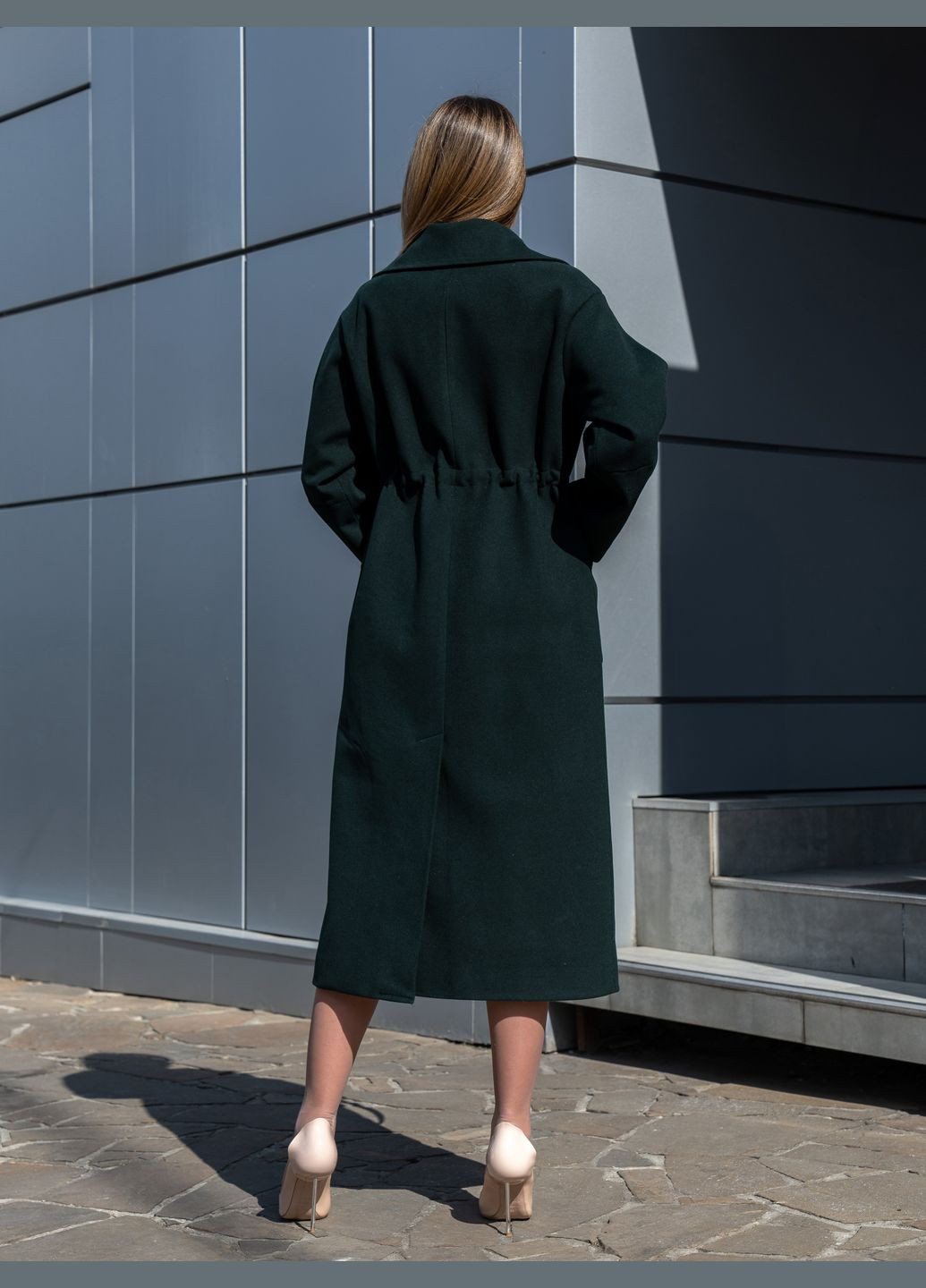 Зеленое демисезонное Пальто MN