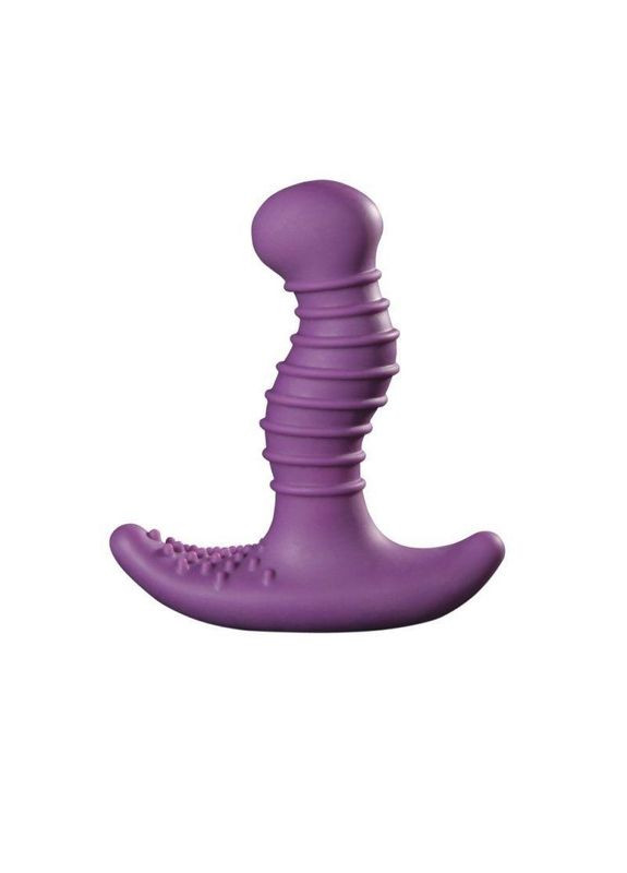 Масажер простати з вібрацією Ridge Rider Purple, макс діаметр 3,7 см, стимулюючий рельєф Nexus (303911441)