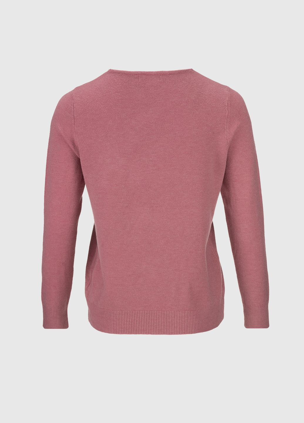 Малиновый демисезонный пуловер пуловер No Brand