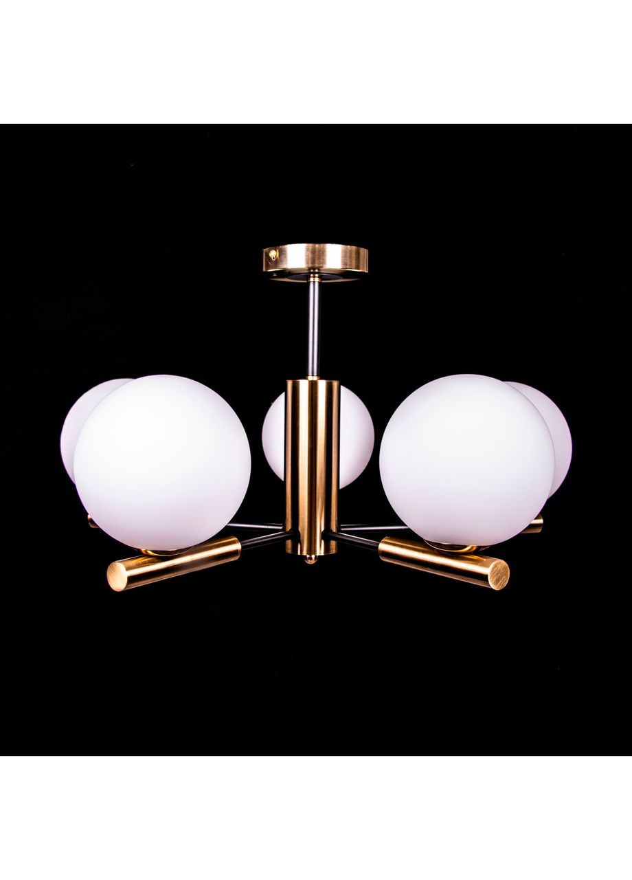 Стельова люстра в стилі ЛОФТ на 5 лампочки 2774/5/copper No Brand (352230304)