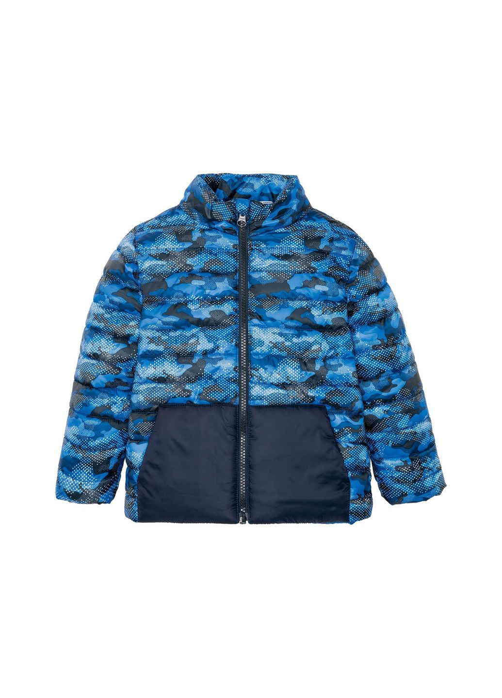 Синя демісезонна куртка демісезонна водовідштовхувальна та вітрозахисна для хлопчика 328111 синій Lupilu