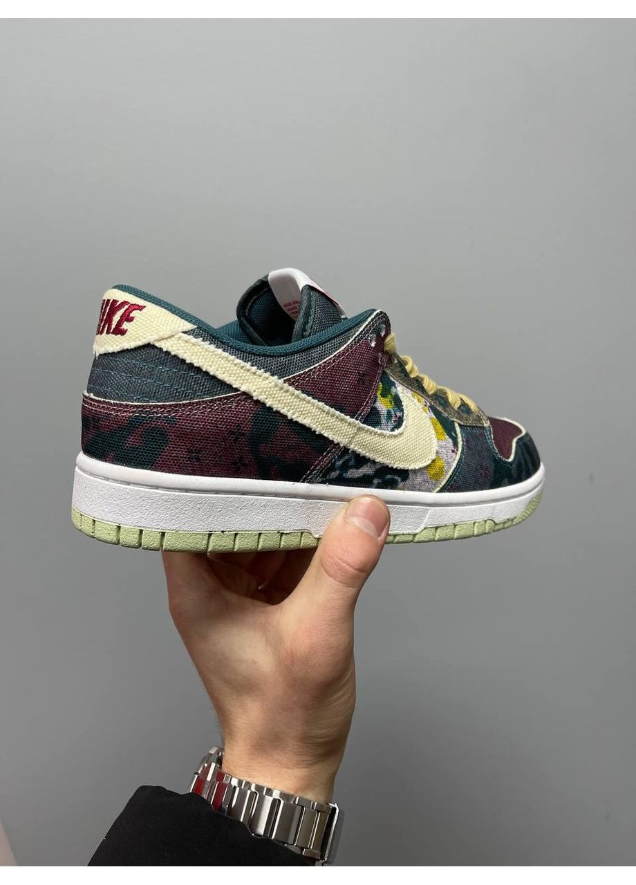 КРОССОВКИ ЖЕНСКИЕ NIKE DUNK LOW SP COMMUNITY GARDEN НАЙК СБ ДАНК No Brand белые демисезоны (369389693)