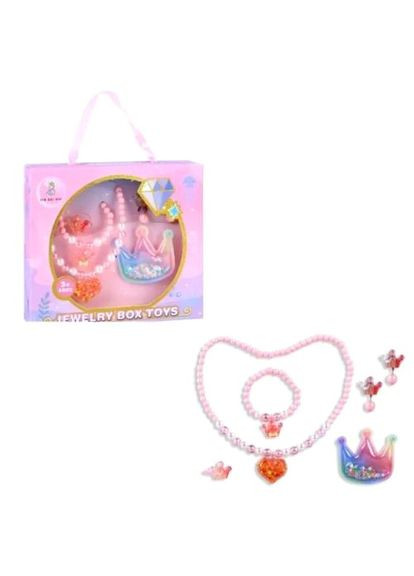 Набор детских украшений Принцесса MIC для девочек ювелирные изделия для игр и праздничных мероприятий ProDobro (367097865)