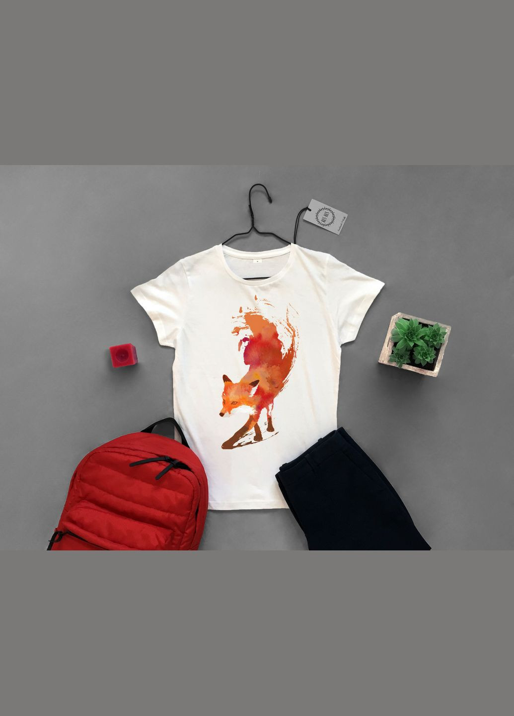 Футболка YOUstyle Fox 0552 Gildan (279540473)