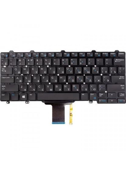 Клавіатура ноутбука (KB310775) Dell latitude e5270/e7270 черн подсв (275092653)