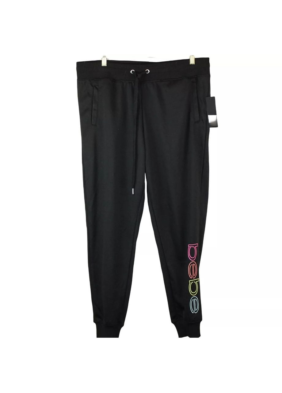 ЖІночі спортивні штани sport, чорного кольору, розмір S Bebe slim fit (370442349)