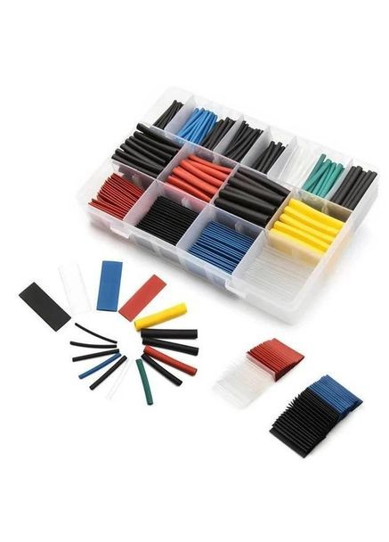 Набор термоусадок 580 шт 1 -15 мм PWR термоусадка (FT050815) No Brand (330778618)