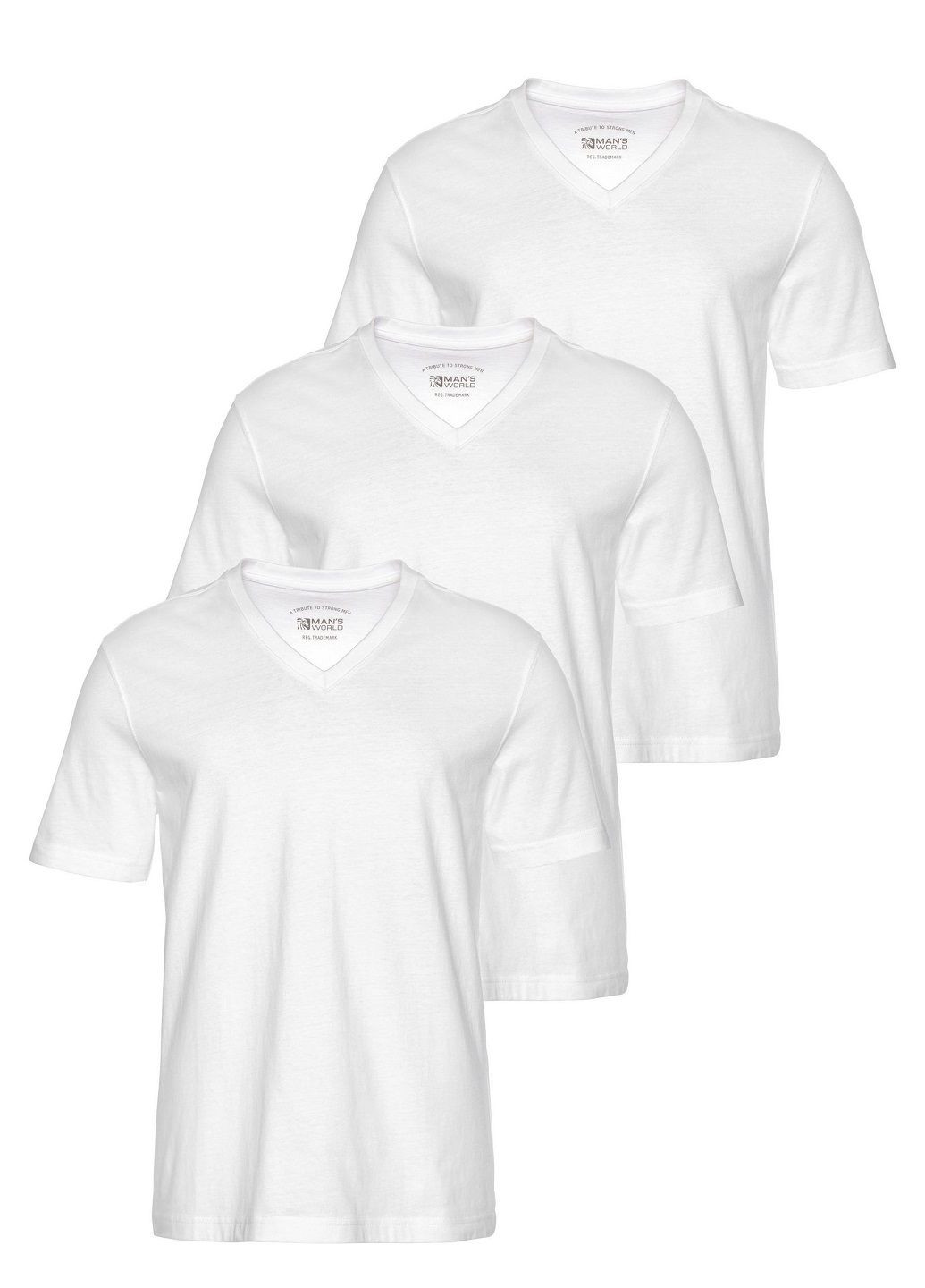 Біла футболка Man's World