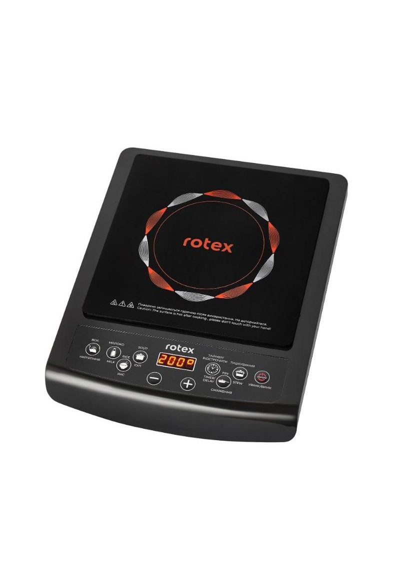 Настільна індукційна плита RIO215-G одноконфоркова плита 1400 Вт Rotex (311952091)