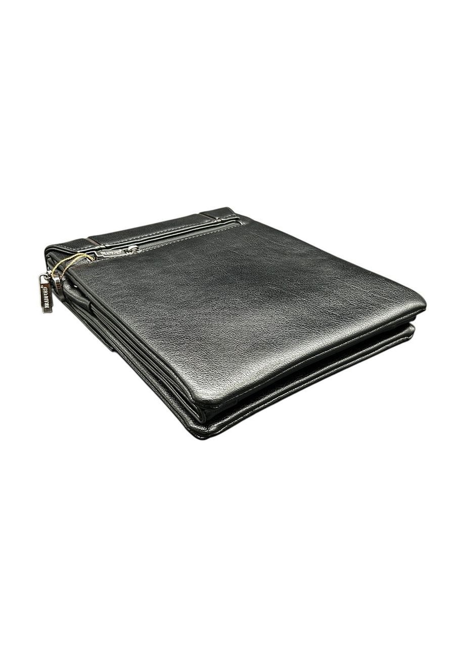 Мужская сумка из эко-кожи Bradford ST9931-2 черная 26 x 20,5 x 5 Cantlor (369475450)