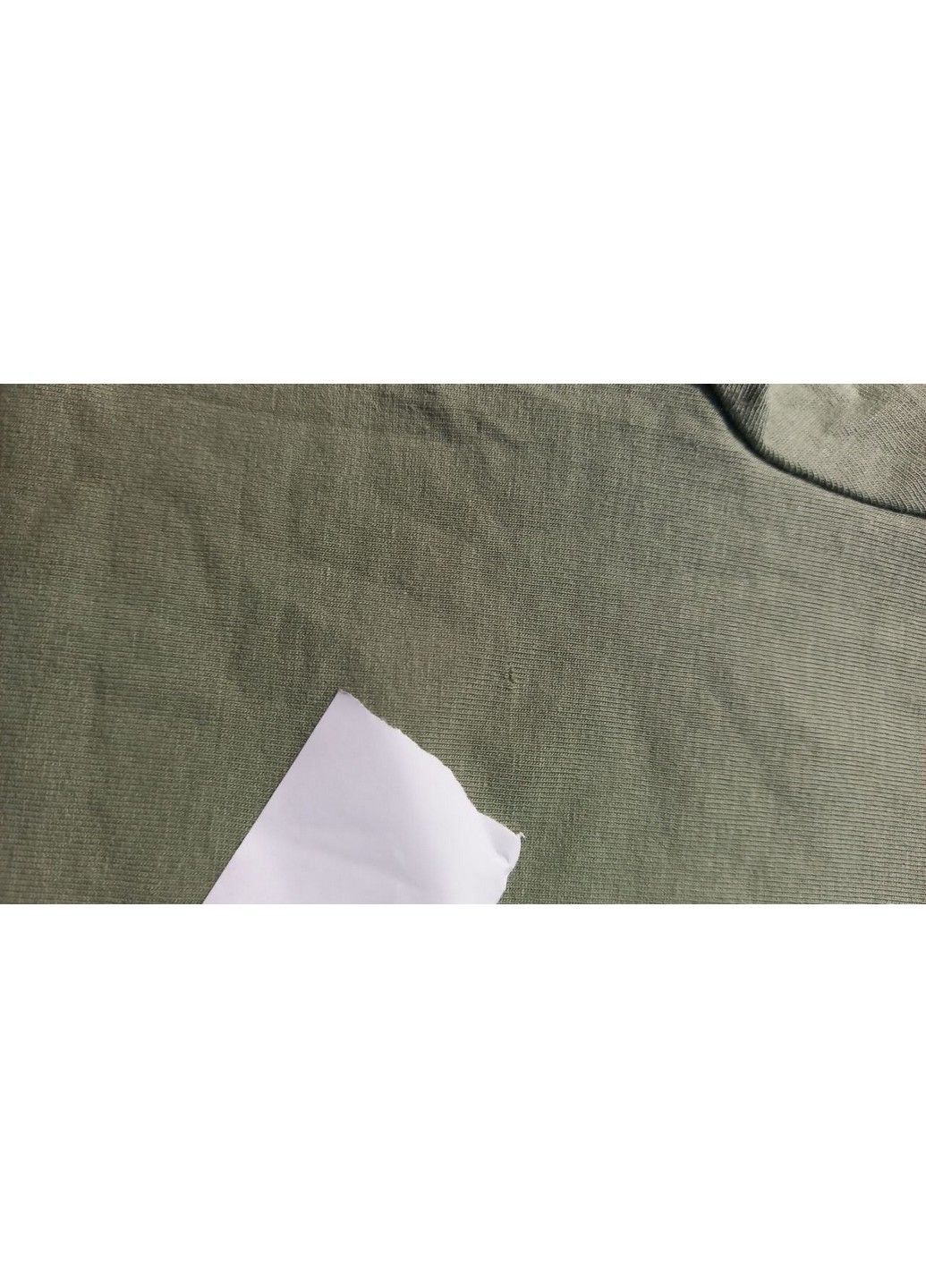 Хакі (оливкова) футболка з мікро-дефектом H&M