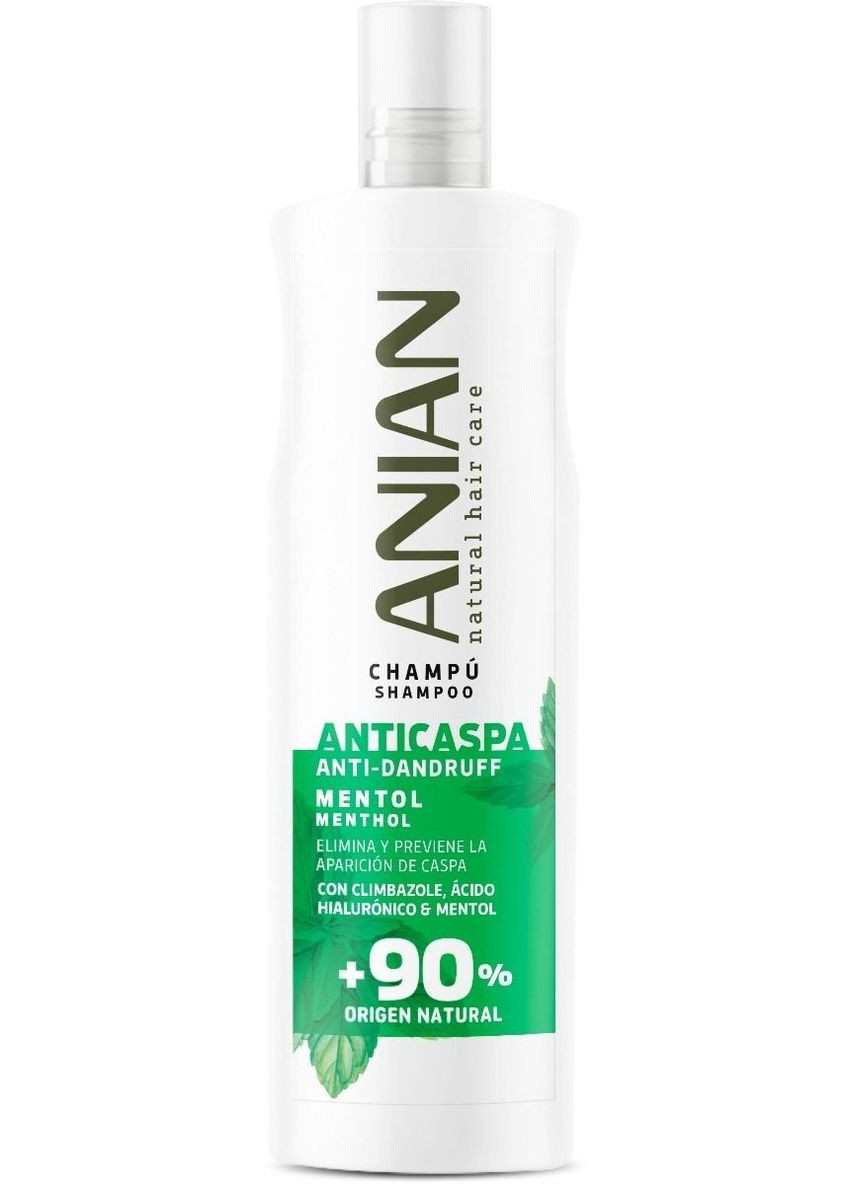 Шампунь для волосся проти лупи з ментолом Anti-Dandruff Menthol Shampoo 400ml (1532721-33218068) Anian (369561865)