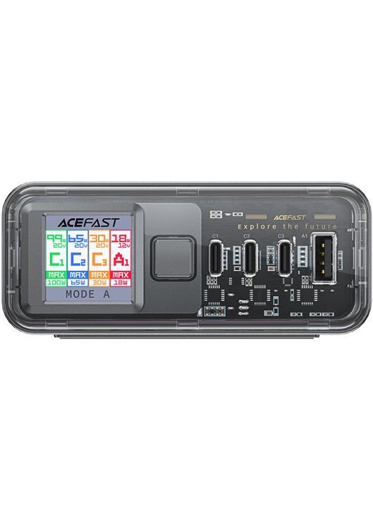 Зарядний пристрій 4xUSB 218W (3xUSB-C + USB-A) Gan Z4 Fast Charger Acefast (322336401)