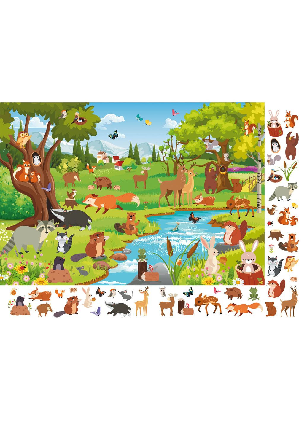 Книга-картона. Большой иммельбух. Времена года Кристал Бук (333654479)