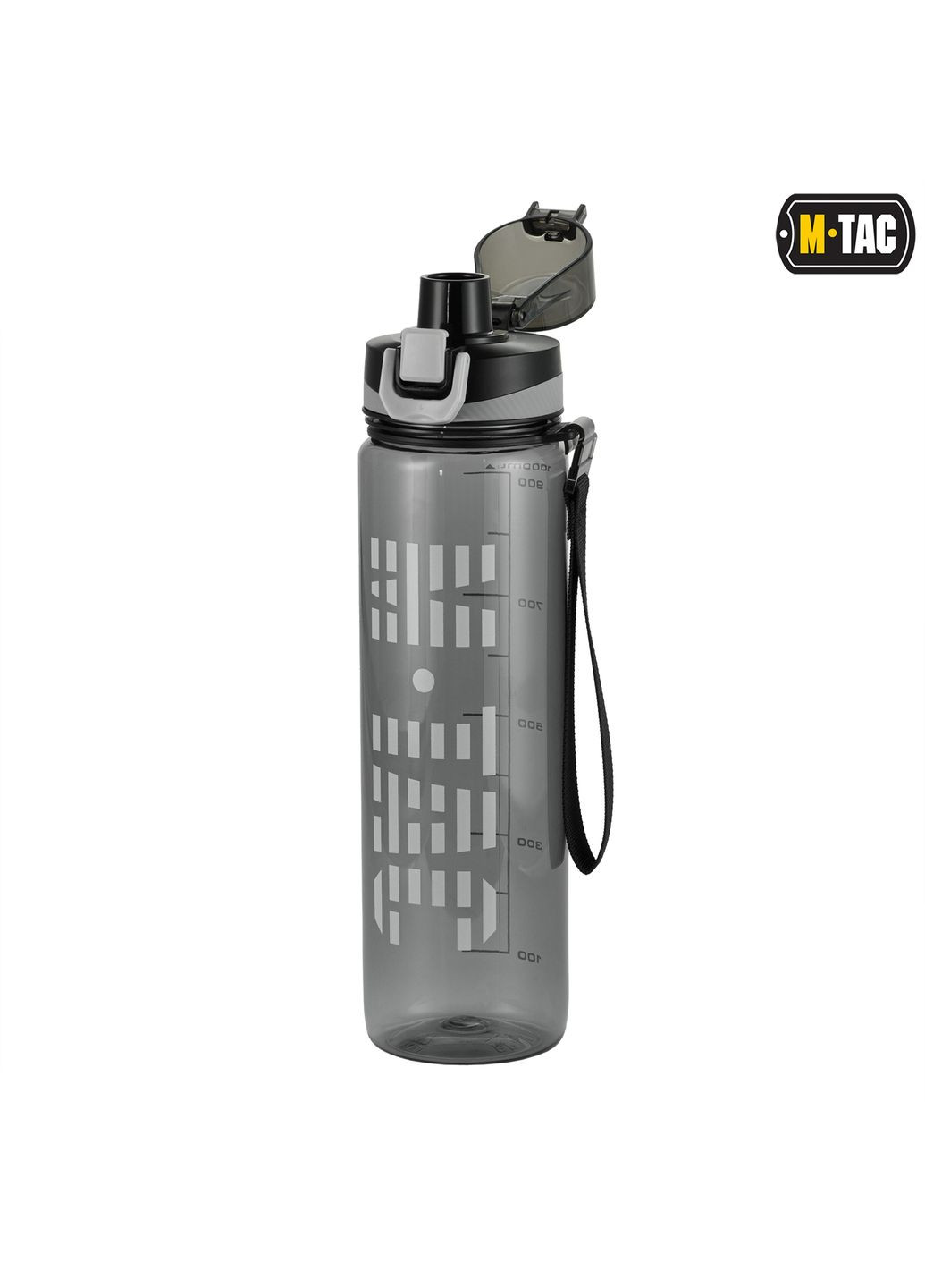 Бутылка для воды серая 1000 мл M-TAC (365593450)