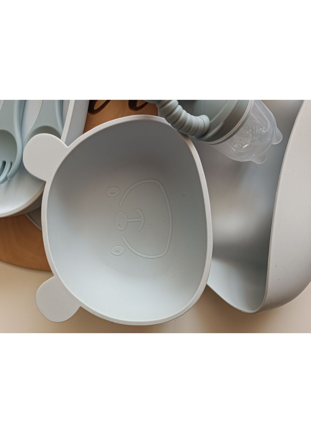 Набор посуды для малыша Сamel beight Стильный набор посуды для первого прикорма Посуда для прикорма (0077) No Brand (368999906)