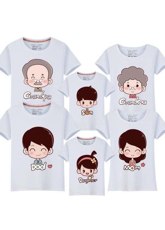 Футболки Фемілі Лук Family Look для всієї родини "Велика родина" Кавун футболка (316305039)