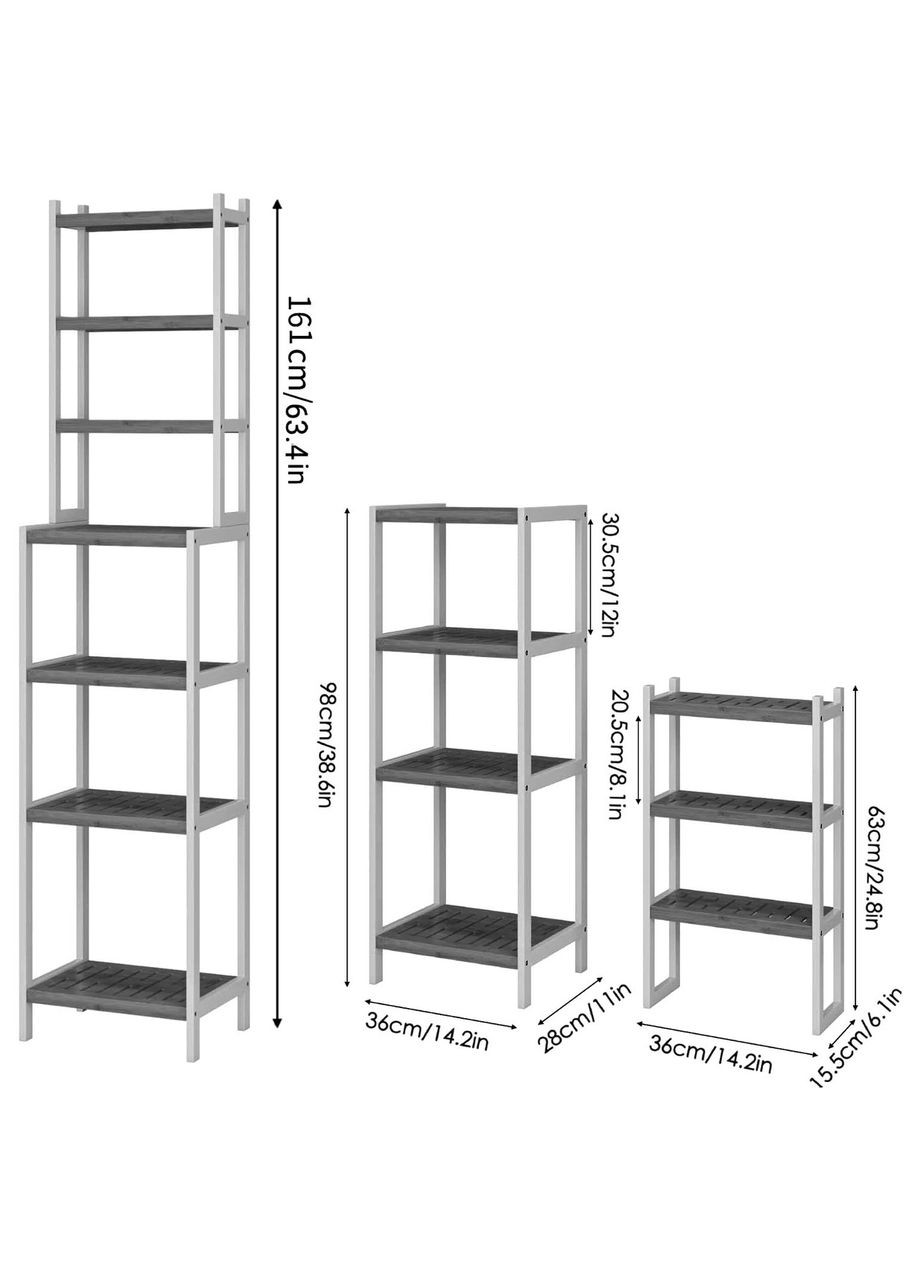 Етажерка для ванної з дерева Негалія терракот (ВЖТ-006232) No Brand (328210627)