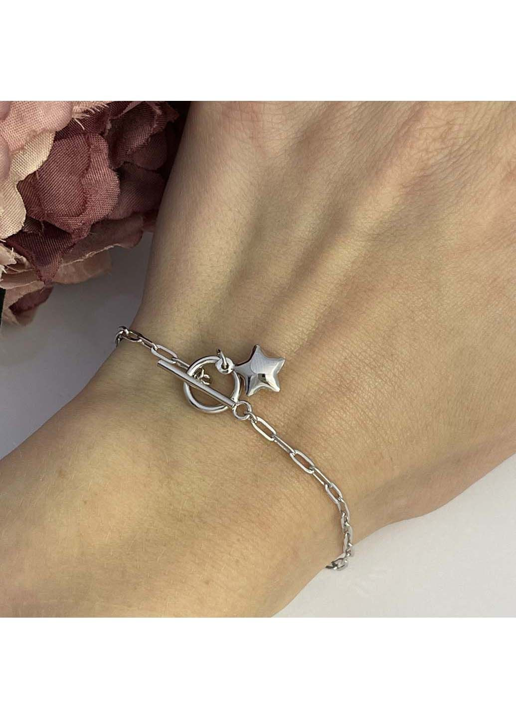 Серебряный браслет без камней (2109440) 17 Silver Breeze (317782176)