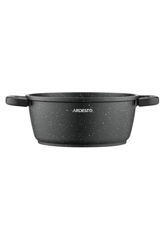 Кастрюля с крышкой Anzio AR2420GE 20 см 2.5 л черная Ardesto (335972650)
