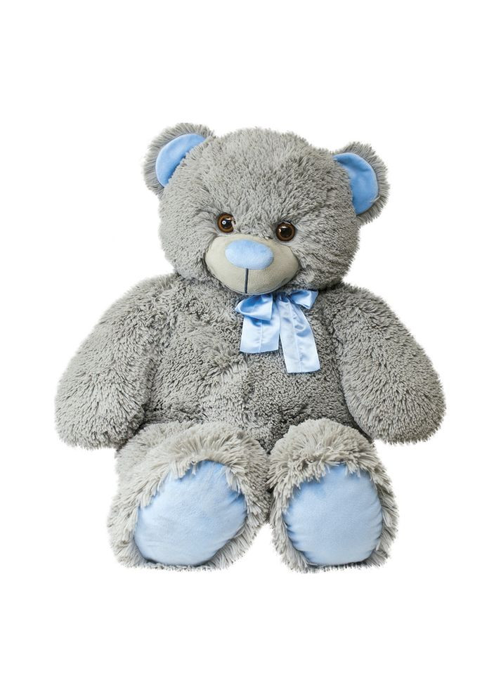 М'яка іграшка ведмедик Сержик плюшевий сірий (MMI2) Plush DGT (293851449)