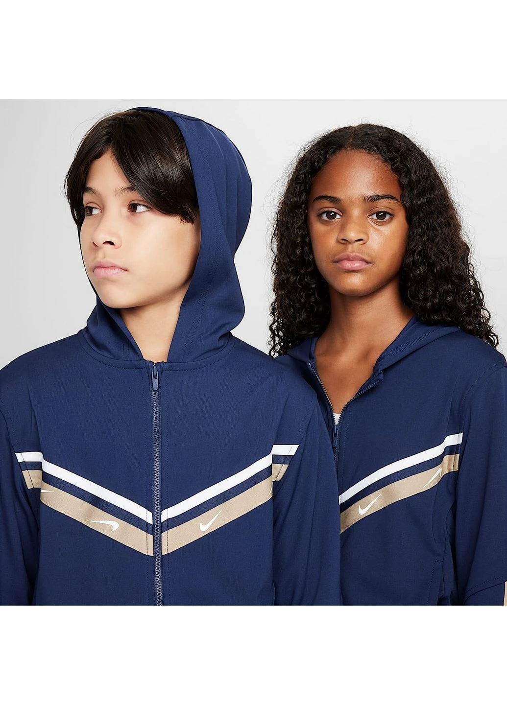 Толстовка Nsw Club+ Poly Fz Hoodie Blue FZ4906-410 Nike (399391853)