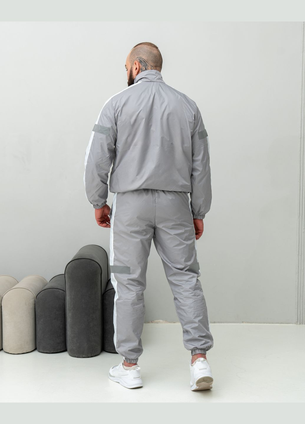 Костюм спортивний чоловічий плащівка No Brand спортивный костюм (295352268)