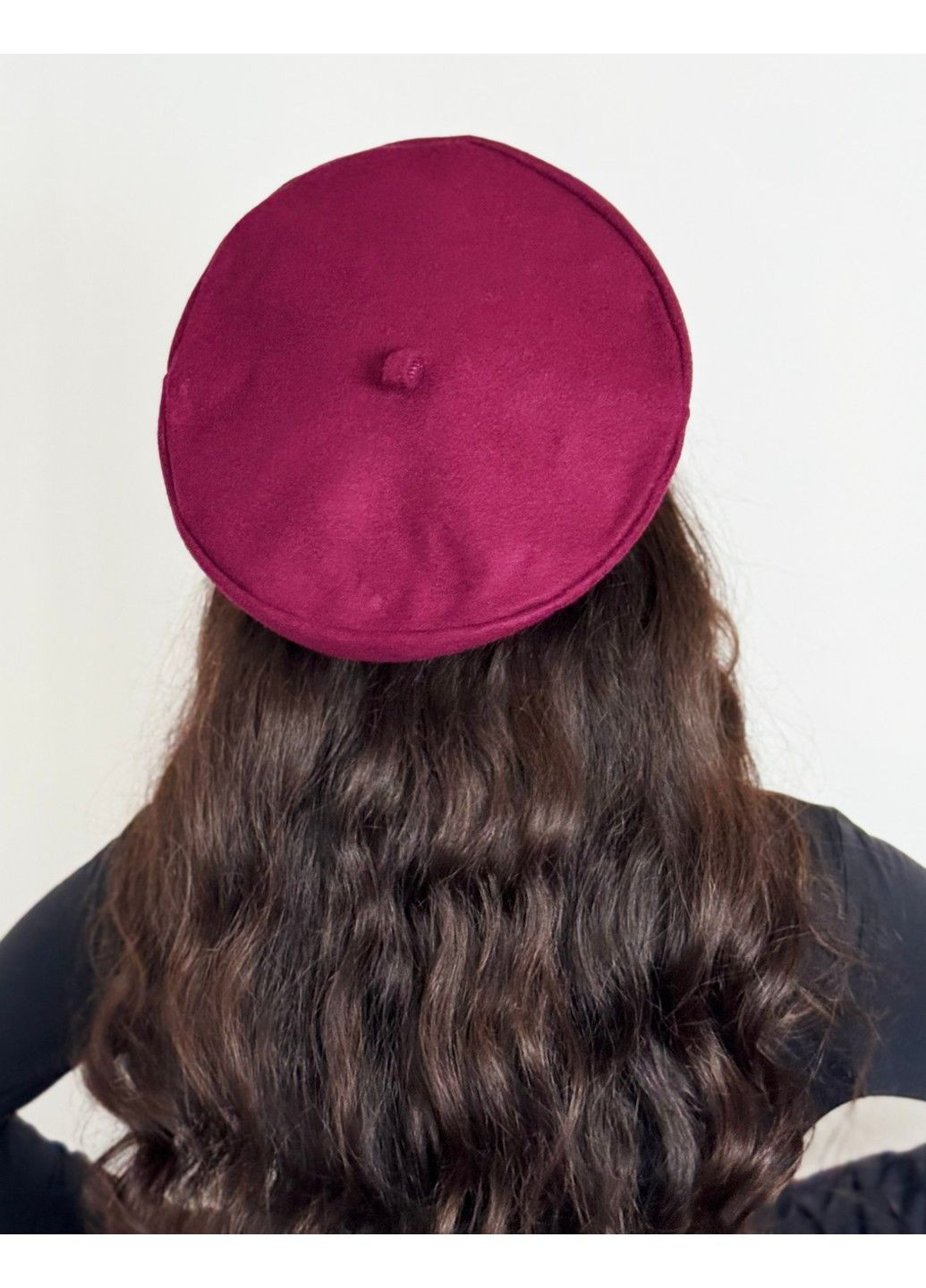 Берет из тонкой пальтовой ткани с кашемиром BANDANA QUEEN (364550797)